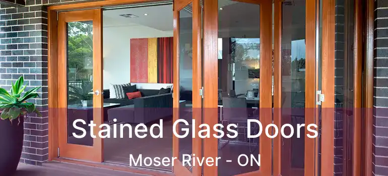  Stained Glass Doors Moser River - ON