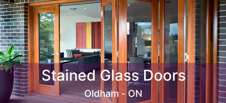  Stained Glass Doors Oldham - ON