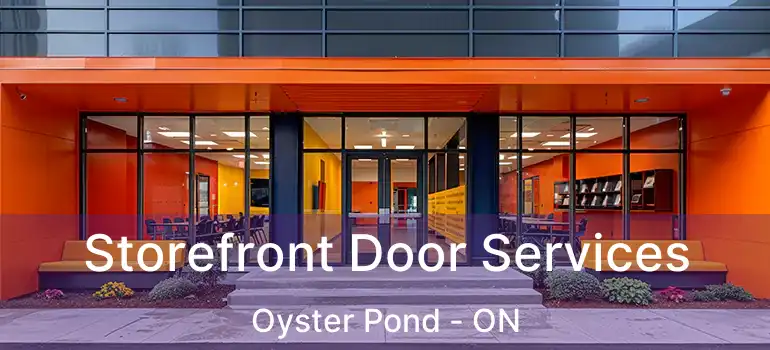  Storefront Door Services Oyster Pond - ON