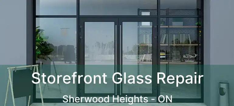 Storefront Glass Repair Sherwood Heights - ON