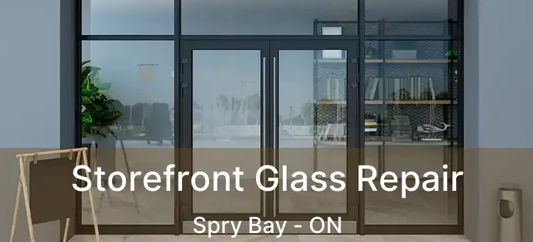  Storefront Glass Repair Spry Bay - ON