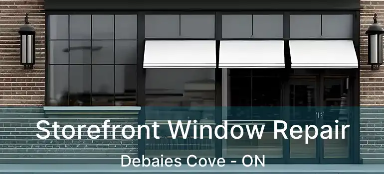  Storefront Window Repair Debaies Cove - ON