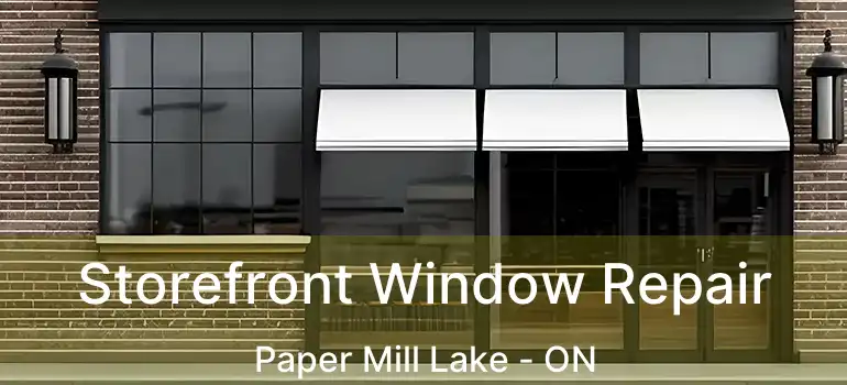  Storefront Window Repair Paper Mill Lake - ON