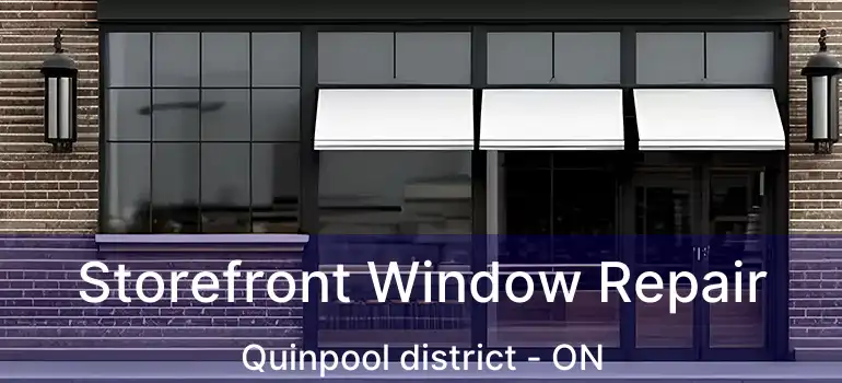  Storefront Window Repair Quinpool district - ON