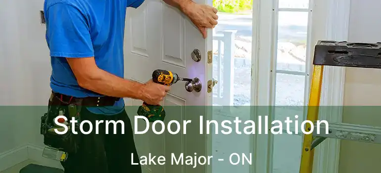 Storm Door Installation Lake Major - ON