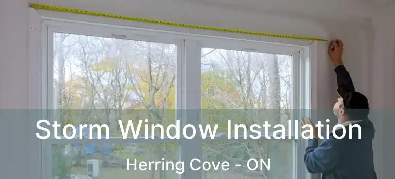  Storm Window Installation Herring Cove - ON