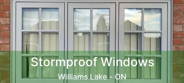  Stormproof Windows Williams Lake - ON