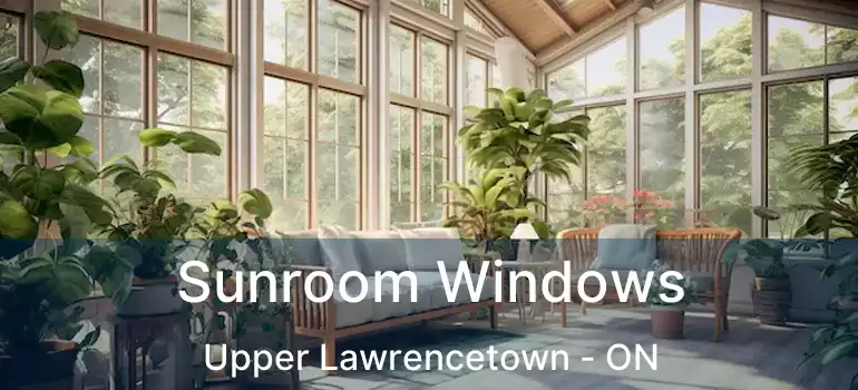  Sunroom Windows Upper Lawrencetown - ON