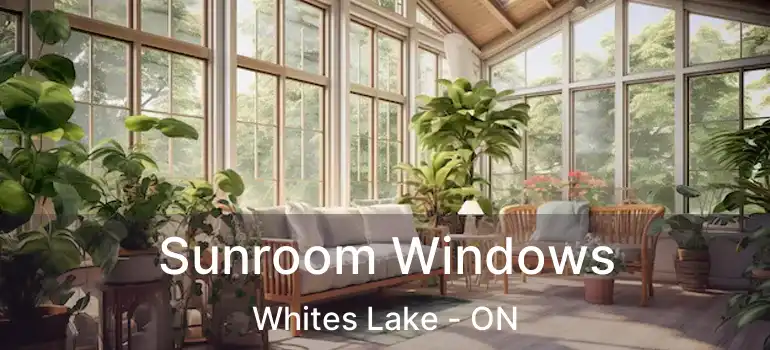  Sunroom Windows Whites Lake - ON