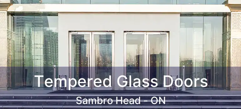  Tempered Glass Doors Sambro Head - ON