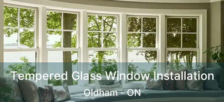  Tempered Glass Window Installation Oldham - ON