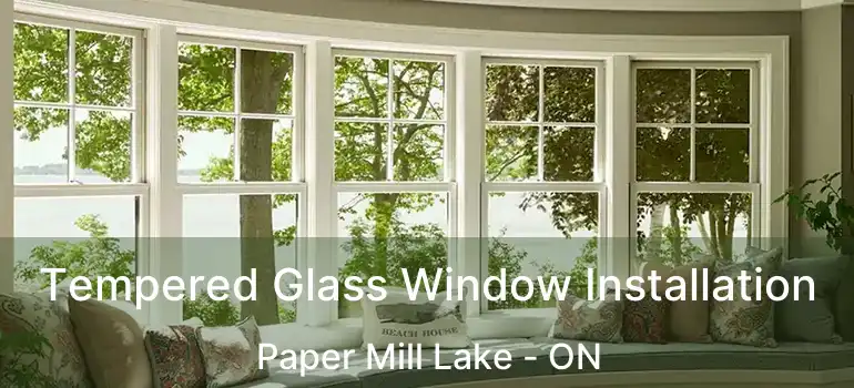  Tempered Glass Window Installation Paper Mill Lake - ON