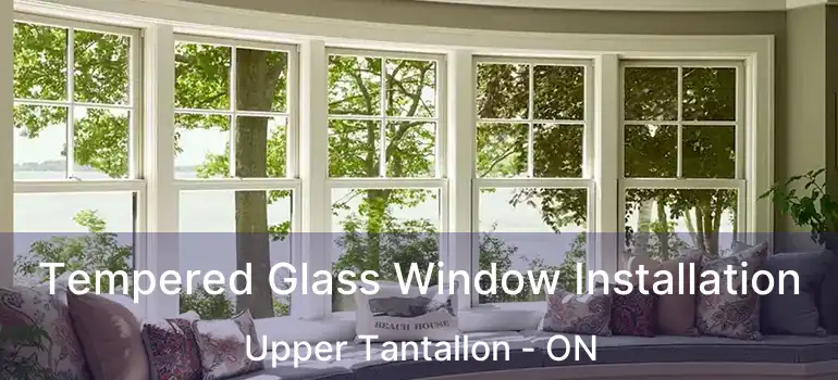  Tempered Glass Window Installation Upper Tantallon - ON
