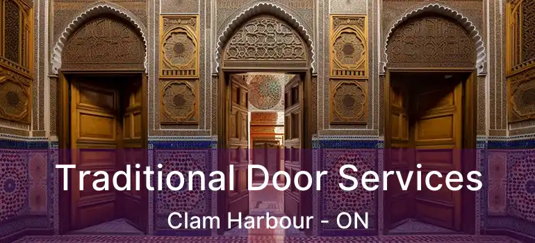  Traditional Door Services Clam Harbour - ON