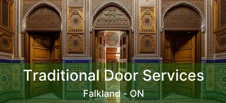  Traditional Door Services Falkland - ON