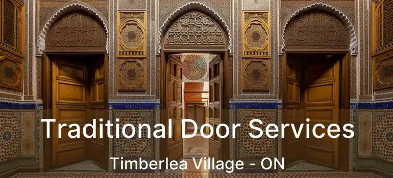  Traditional Door Services Timberlea Village - ON