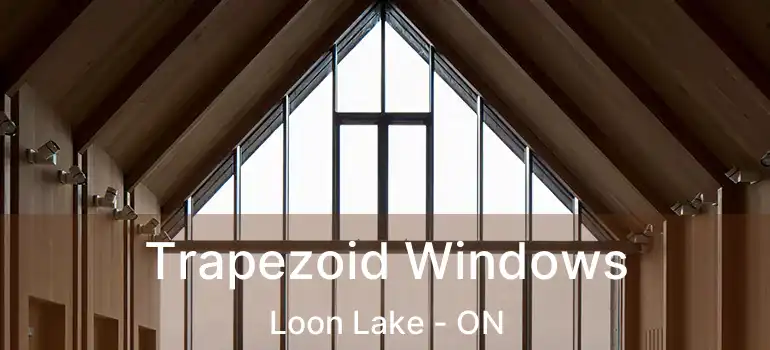  Trapezoid Windows Loon Lake - ON