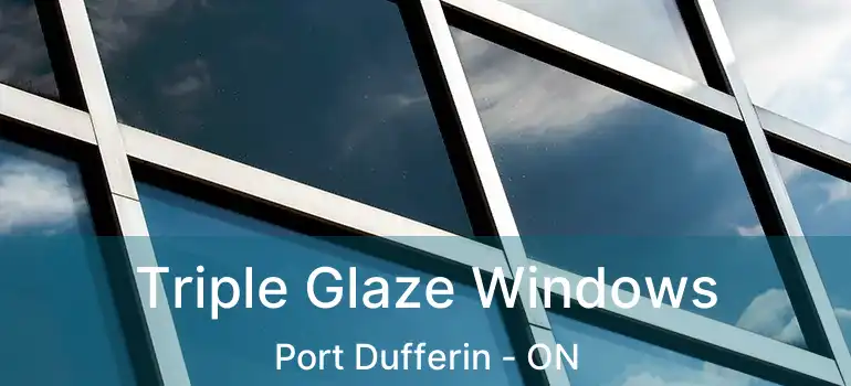  Triple Glaze Windows Port Dufferin - ON