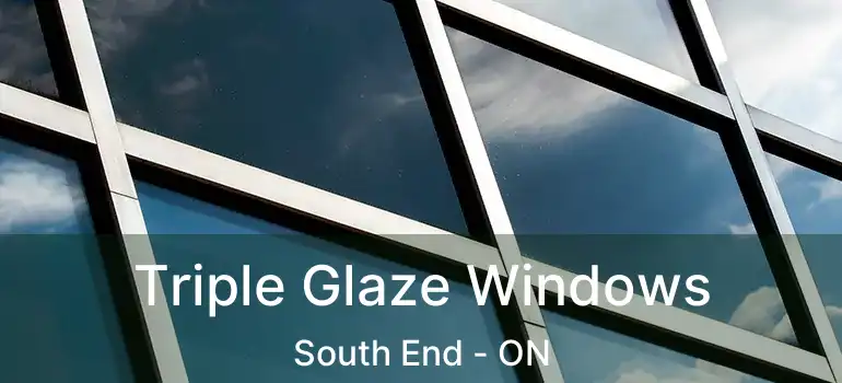  Triple Glaze Windows South End - ON