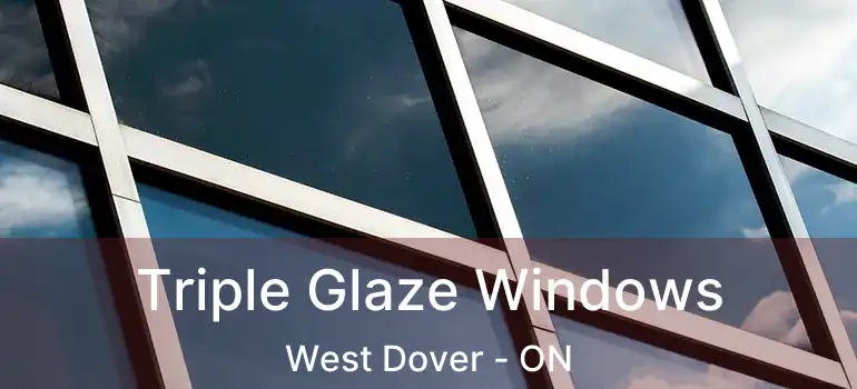  Triple Glaze Windows West Dover - ON