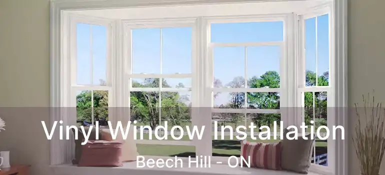  Vinyl Window Installation Beech Hill - ON