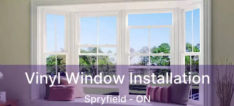  Vinyl Window Installation Spryfield - ON