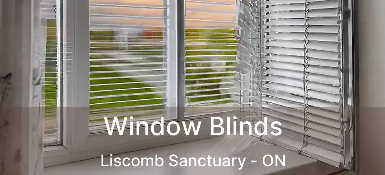  Window Blinds Liscomb Sanctuary - ON