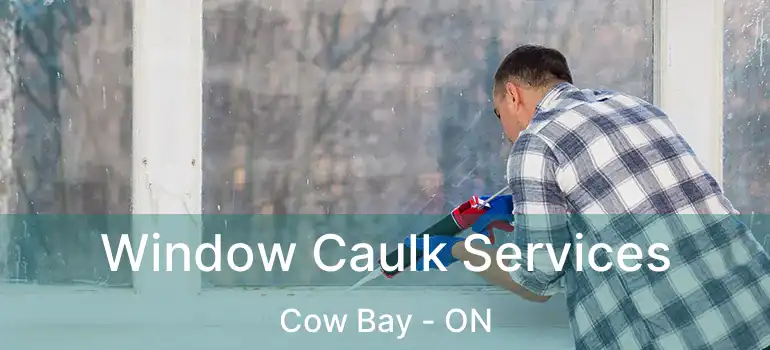  Window Caulk Services Cow Bay - ON