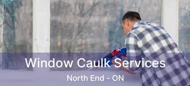  Window Caulk Services North End - ON