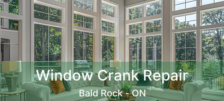  Window Crank Repair Bald Rock - ON