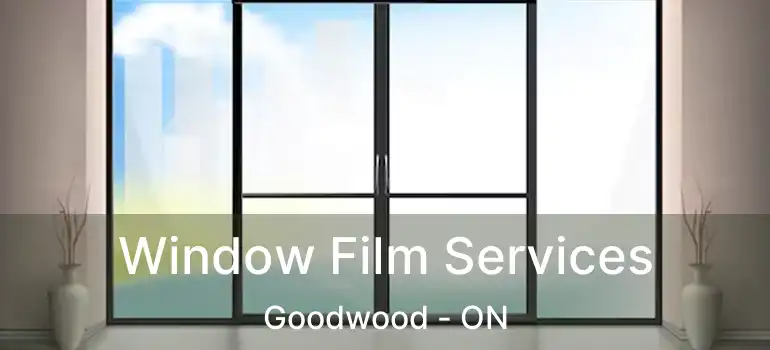  Window Film Services Goodwood - ON