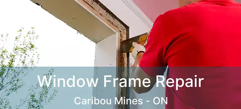  Window Frame Repair Caribou Mines - ON