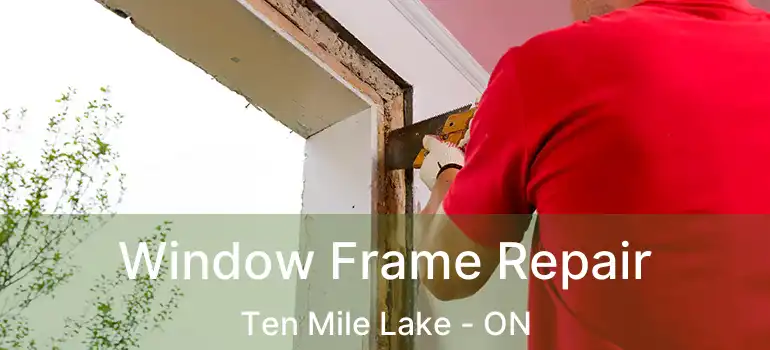  Window Frame Repair Ten Mile Lake - ON