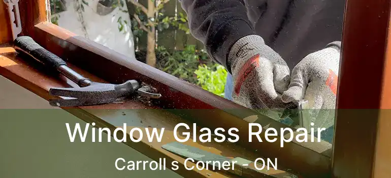  Window Glass Repair Carroll s Corner - ON