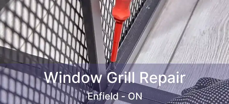  Window Grill Repair Enfield - ON