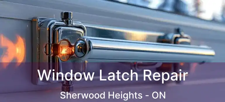  Window Latch Repair Sherwood Heights - ON