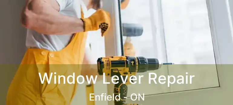  Window Lever Repair Enfield - ON