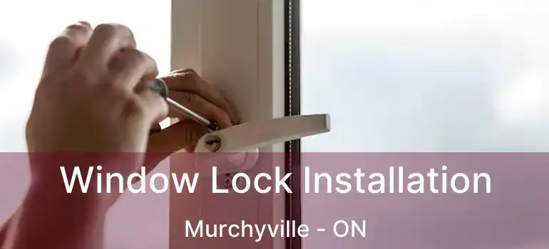  Window Lock Installation Murchyville - ON