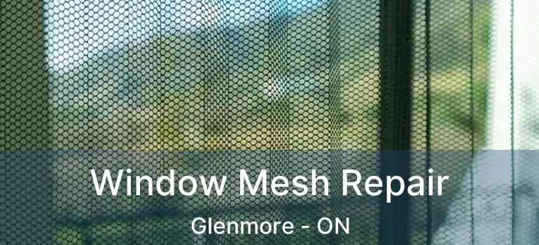  Window Mesh Repair Glenmore - ON