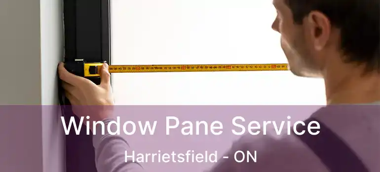  Window Pane Service Harrietsfield - ON