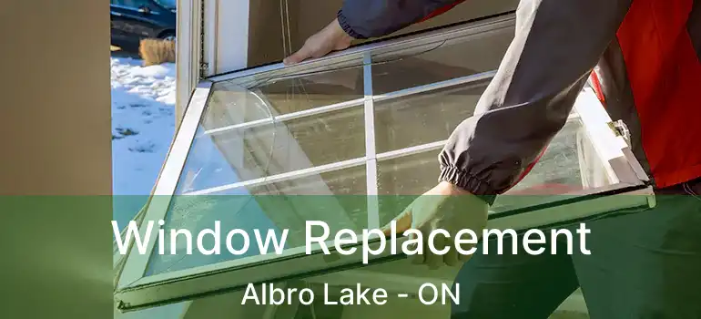  Window Replacement Albro Lake - ON