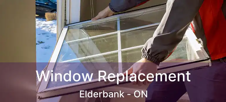  Window Replacement Elderbank - ON