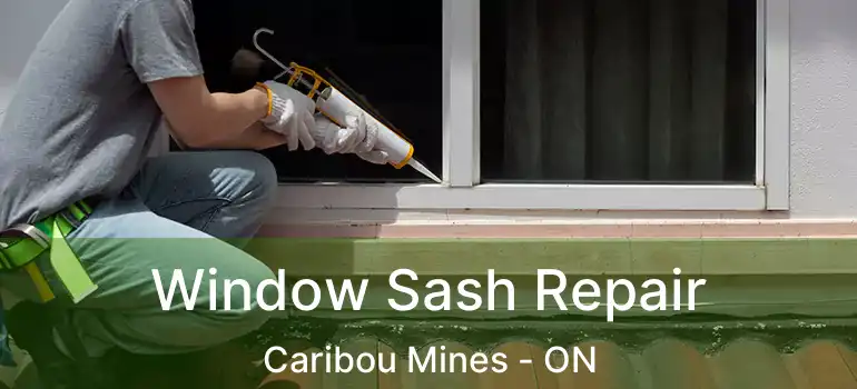  Window Sash Repair Caribou Mines - ON