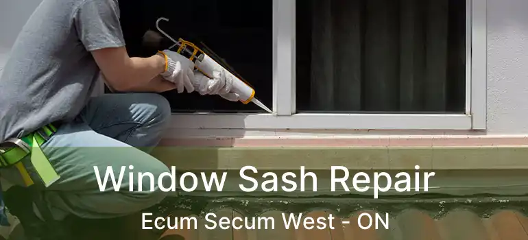  Window Sash Repair Ecum Secum West - ON