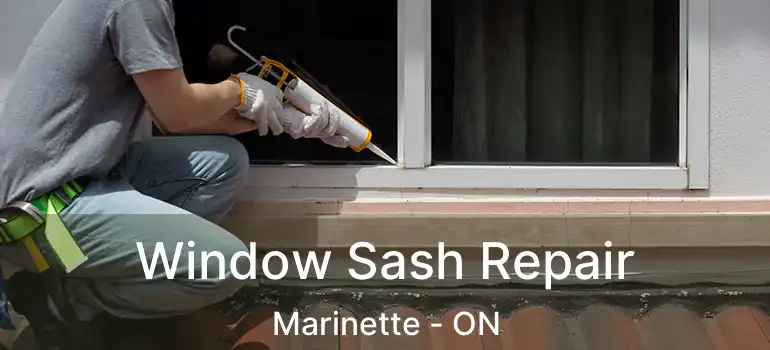  Window Sash Repair Marinette - ON