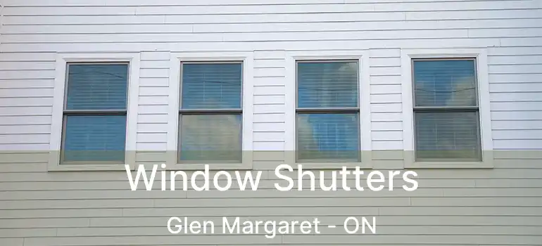  Window Shutters Glen Margaret - ON