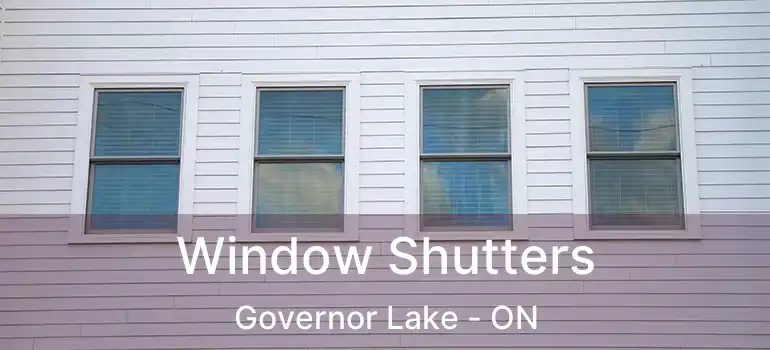  Window Shutters Governor Lake - ON