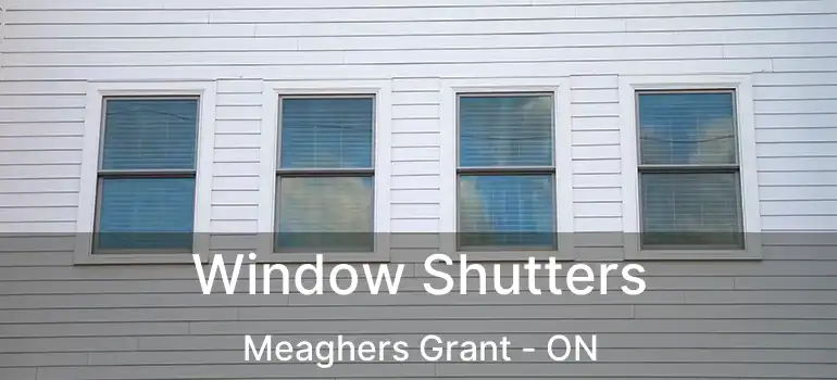  Window Shutters Meaghers Grant - ON