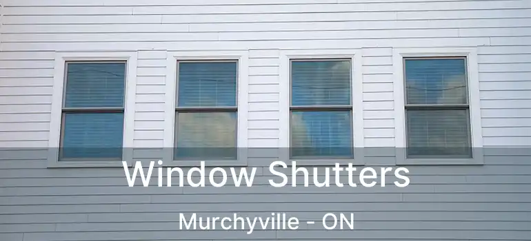  Window Shutters Murchyville - ON