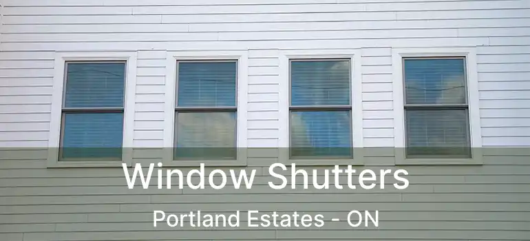  Window Shutters Portland Estates - ON